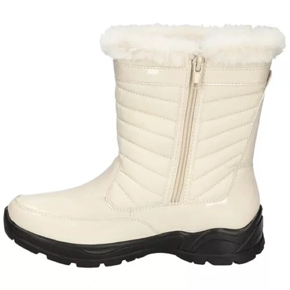 Easy Street SIZE 12 Women's Frazer Slip Resistant and Waterproof Side Zip Boots